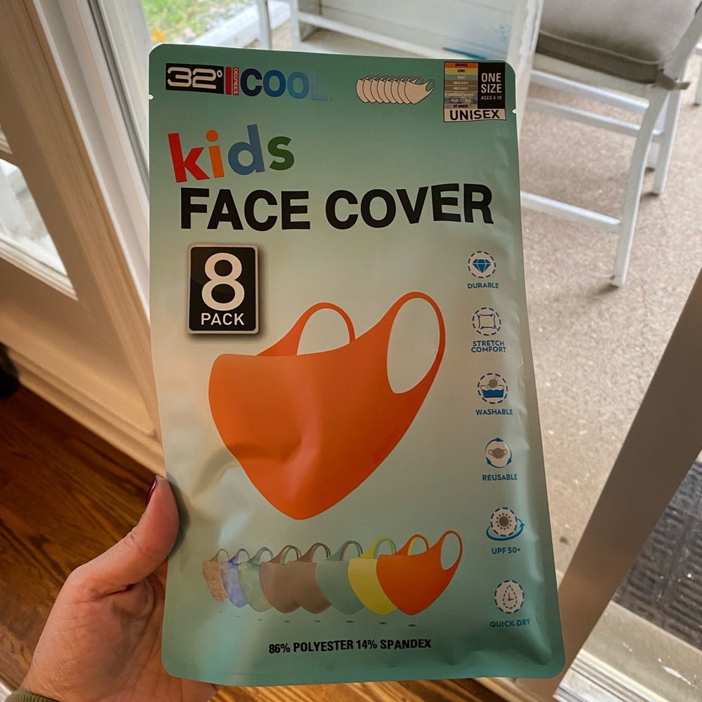 😷🆕32 Degrees 8 Pack Kids Masks😷